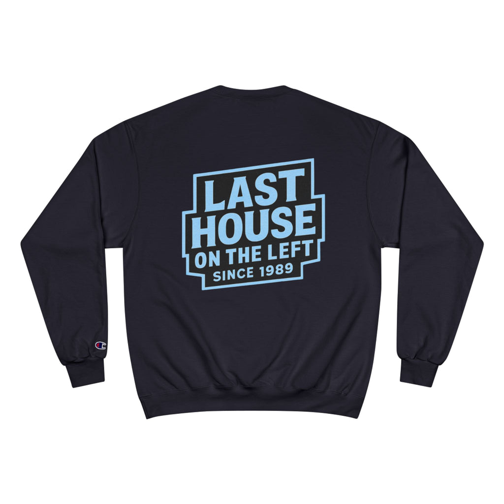 Shepherds House Logo Sweatshirt |Champion Last House On The Left Back Print