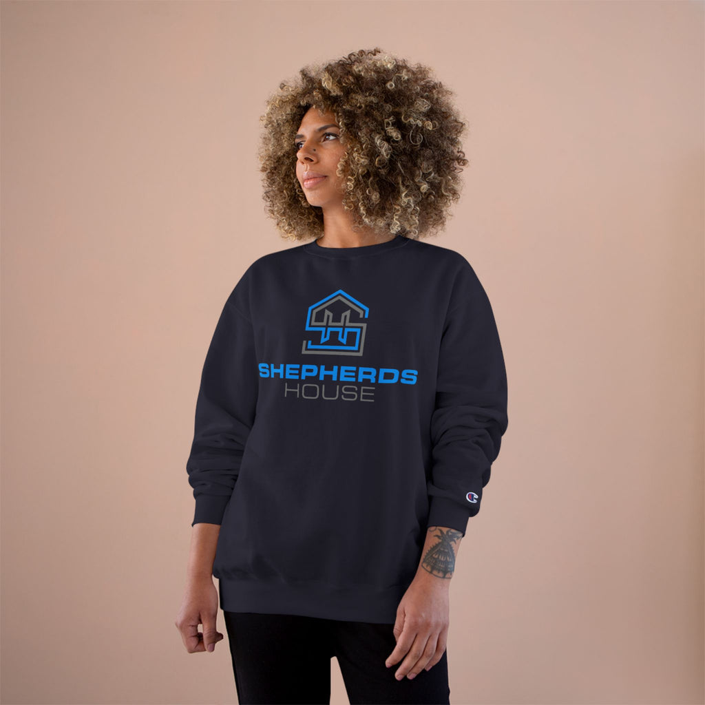 Shepherds House Logo Sweatshirt |Champion Last House On The Left Back Print