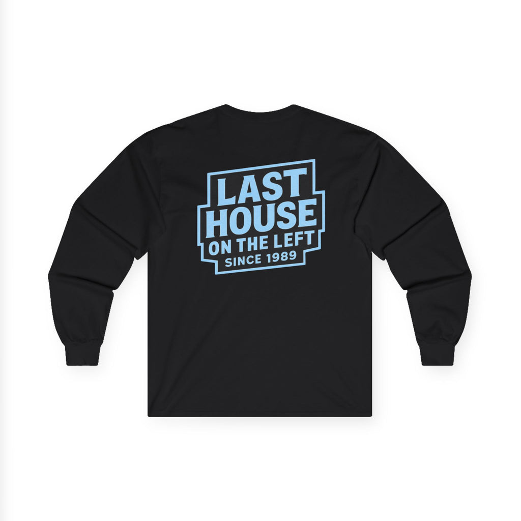 Shepherds House Long Sleeve Tee | Last House On The Left Back Logo