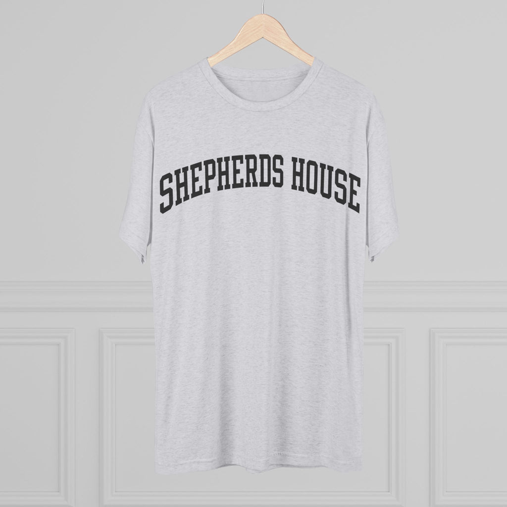 Homesafe Roofing Logo T-Shirt — Small Back Logo Crew Tee