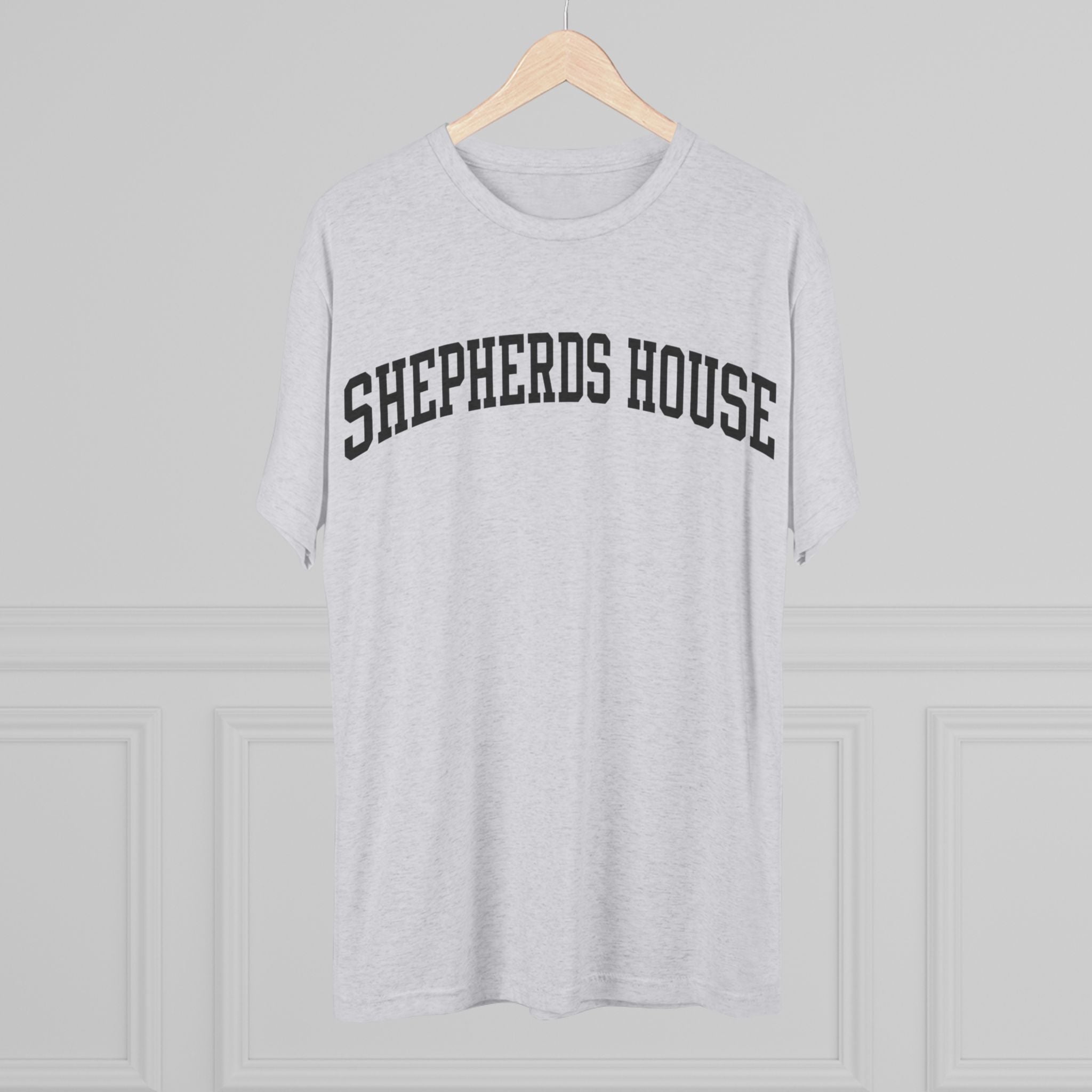 Homesafe Roofing Logo T-Shirt — Small Back Logo Crew Tee