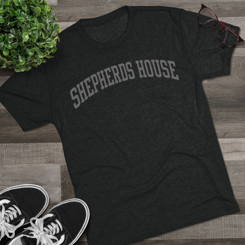 Homesafe Roofing Logo T-Shirt — Small Back Logo Crew Tee