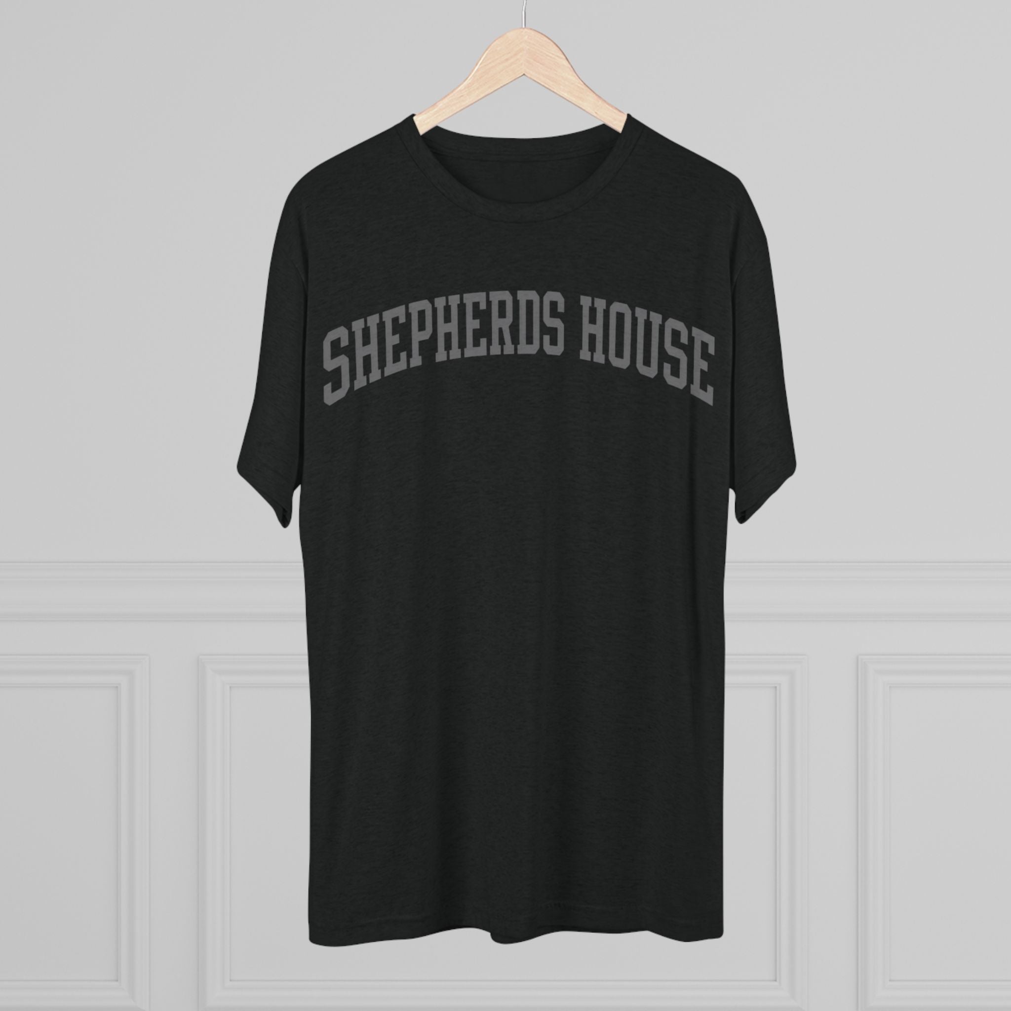 Homesafe Roofing Logo T-Shirt — Small Back Logo Crew Tee