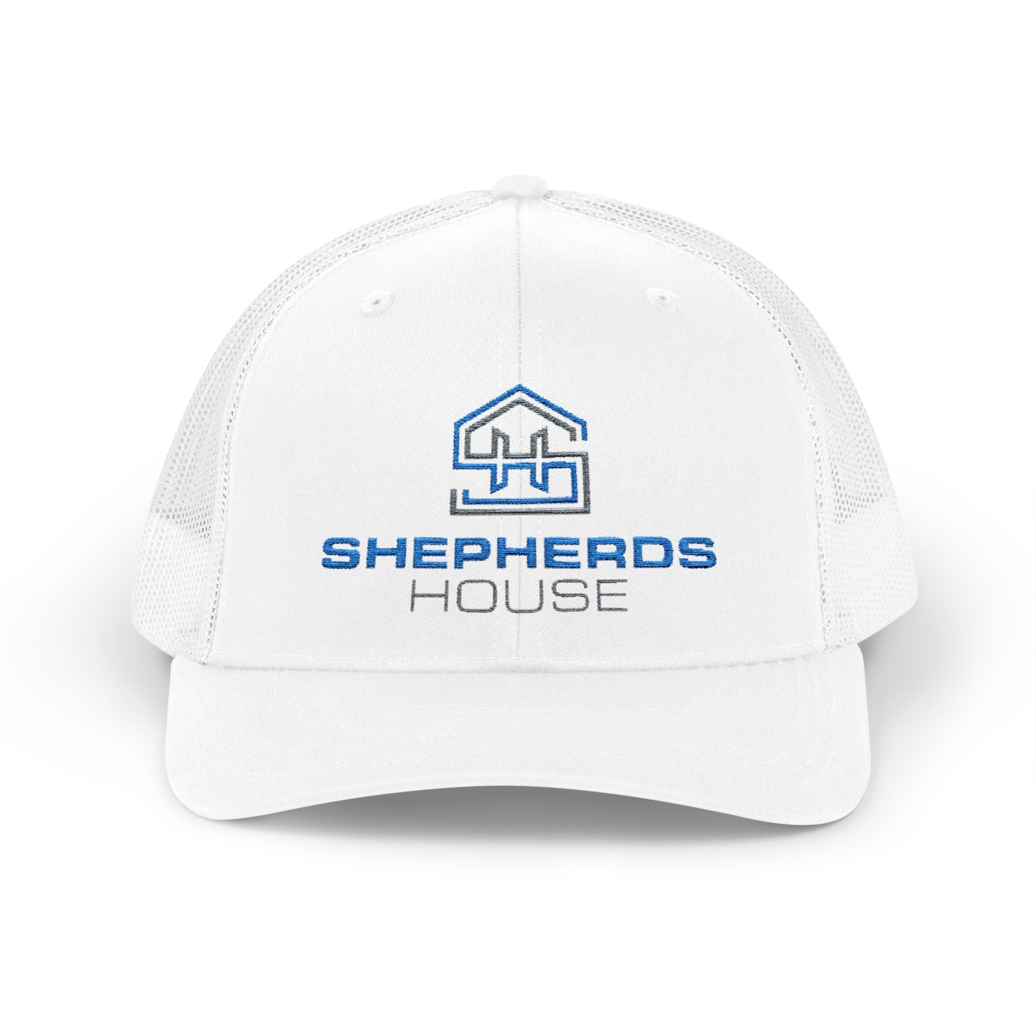 Shepherds House Logo Snapback Cap | Trucker Hat, Mesh Back