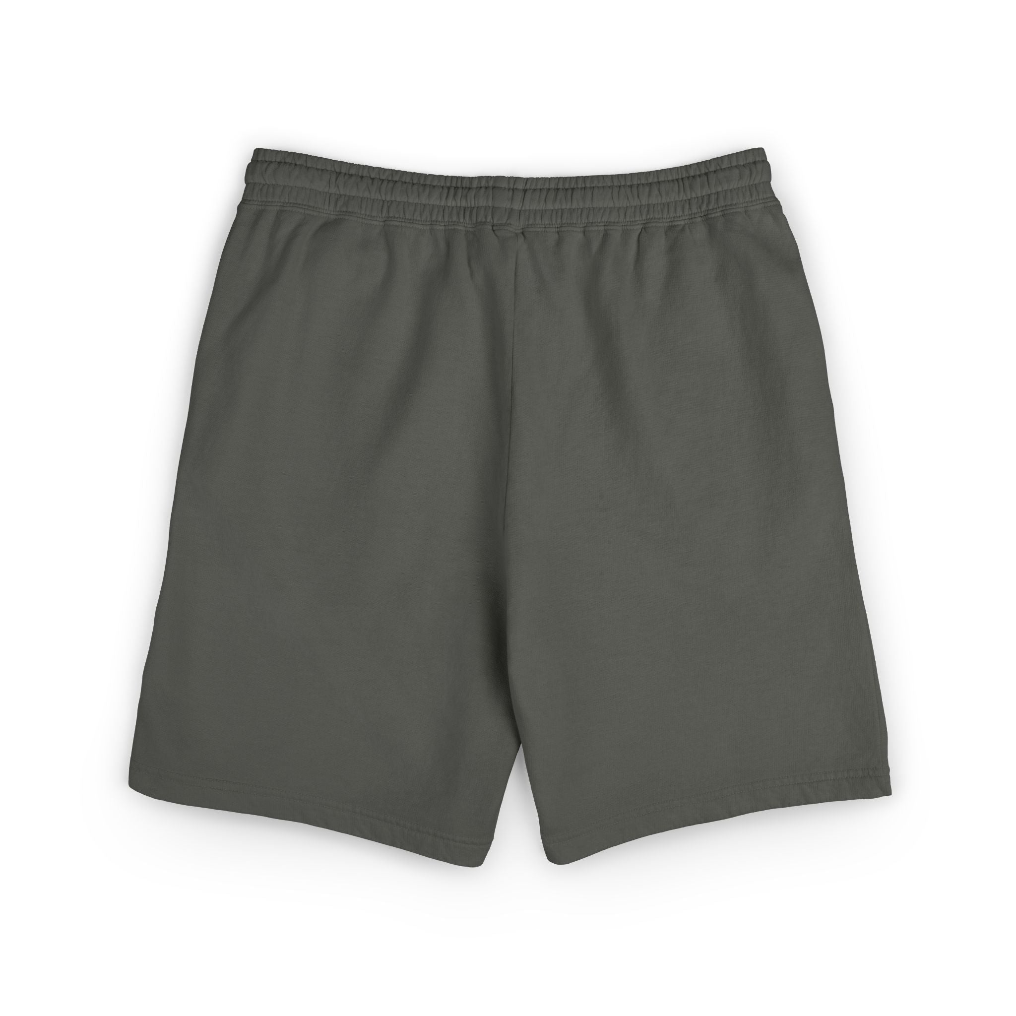 Sheepshead House logo Sweat Shorts | Minimal cabin logo shorts