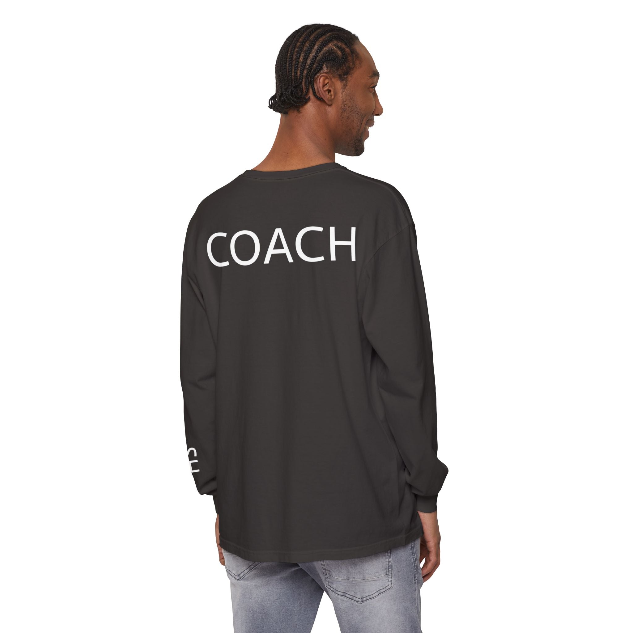 Shepherds House logo Coach Long Sleeve Shirt | Church Ministry Tee