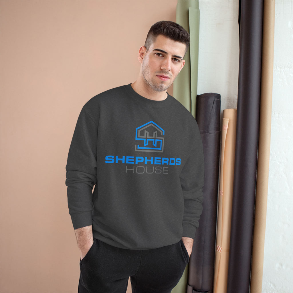 Shepherds House Logo Sweatshirt |Champion Last House On The Left Back Print