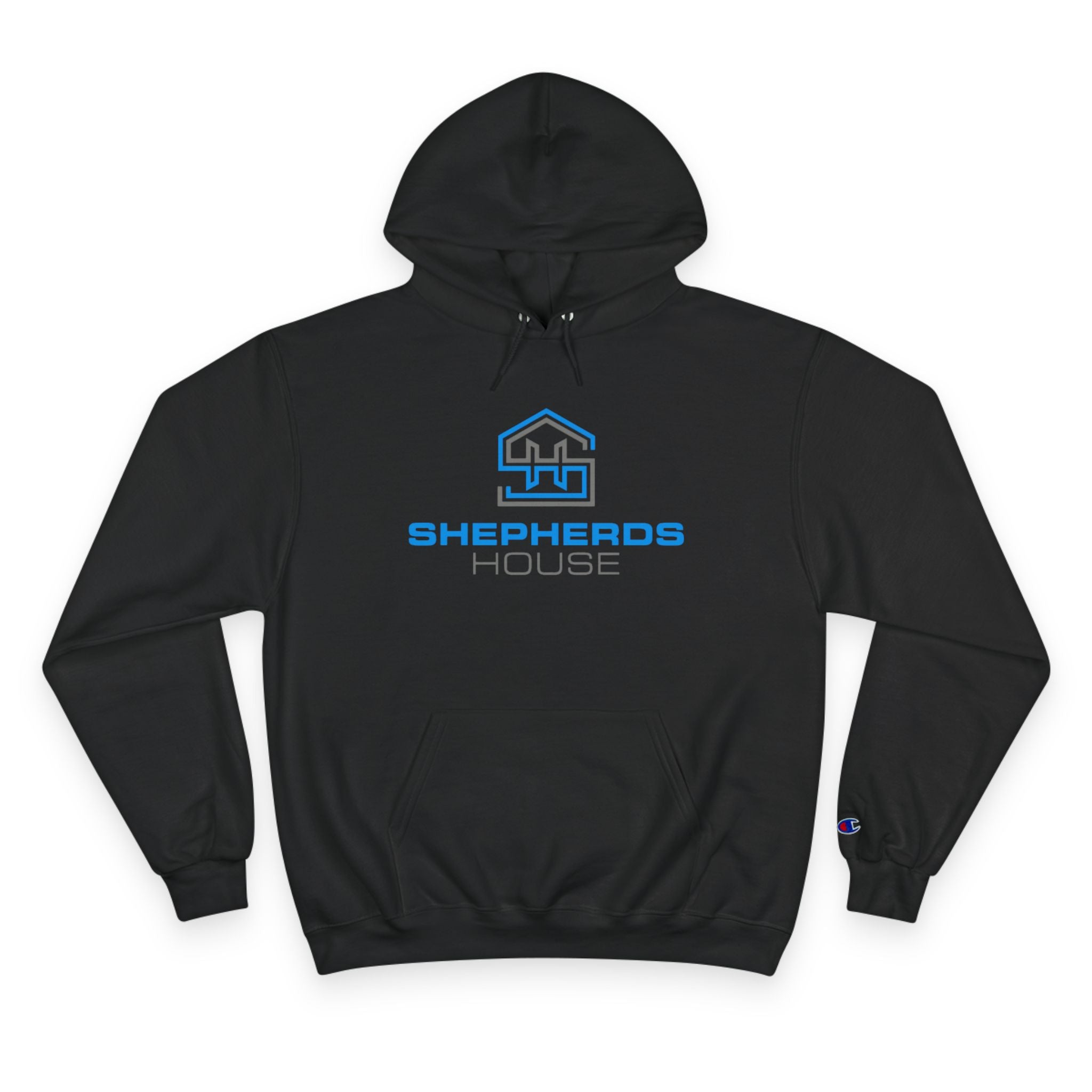 Shepherds House Logo Hoodie | Champion Blood In Blood Out Graphic Hoodie