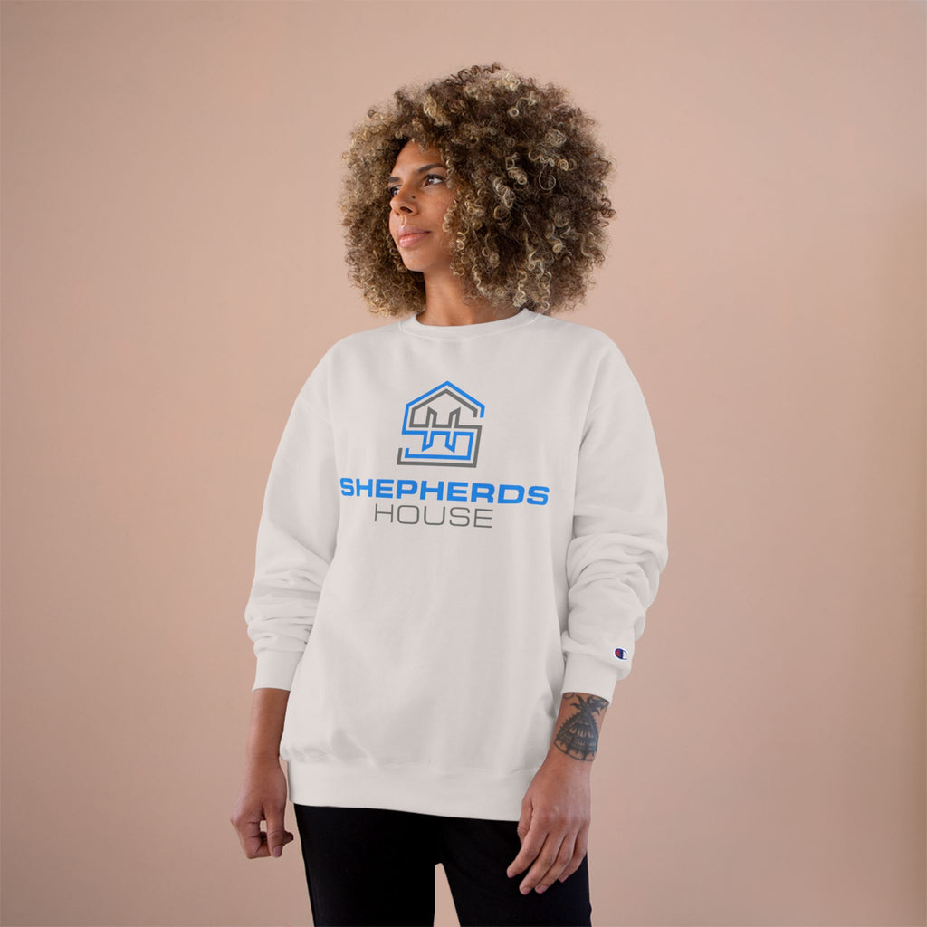 Shepherds House Logo Sweatshirt |Champion Last House On The Left Back Print