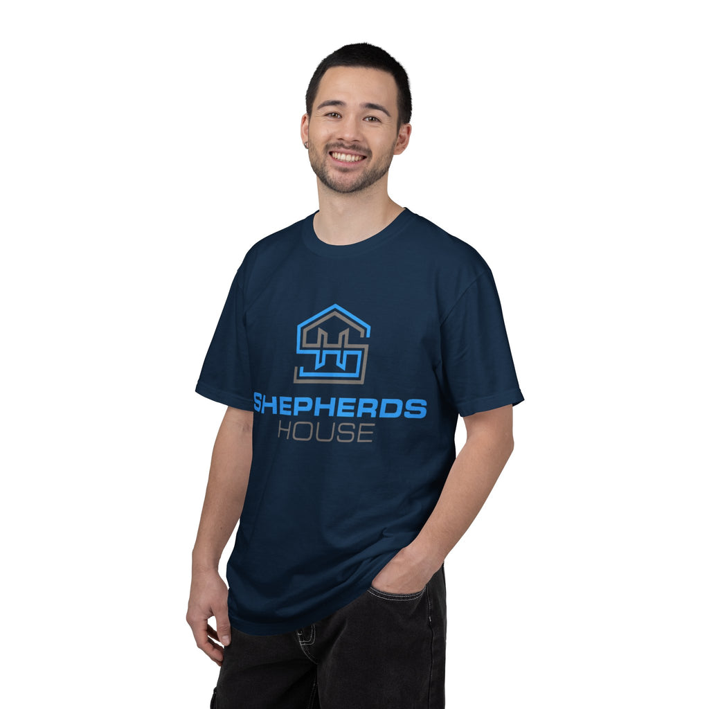 Shepherds House Logo T-Shirt | Progress Over Perfection Back Print