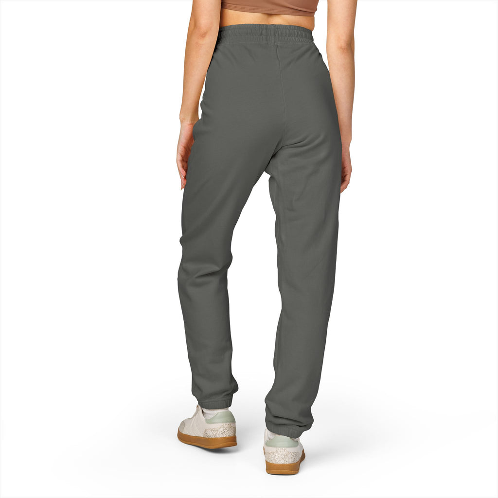 Blue Surfing Whale Sweatpants | Small Chest Logo