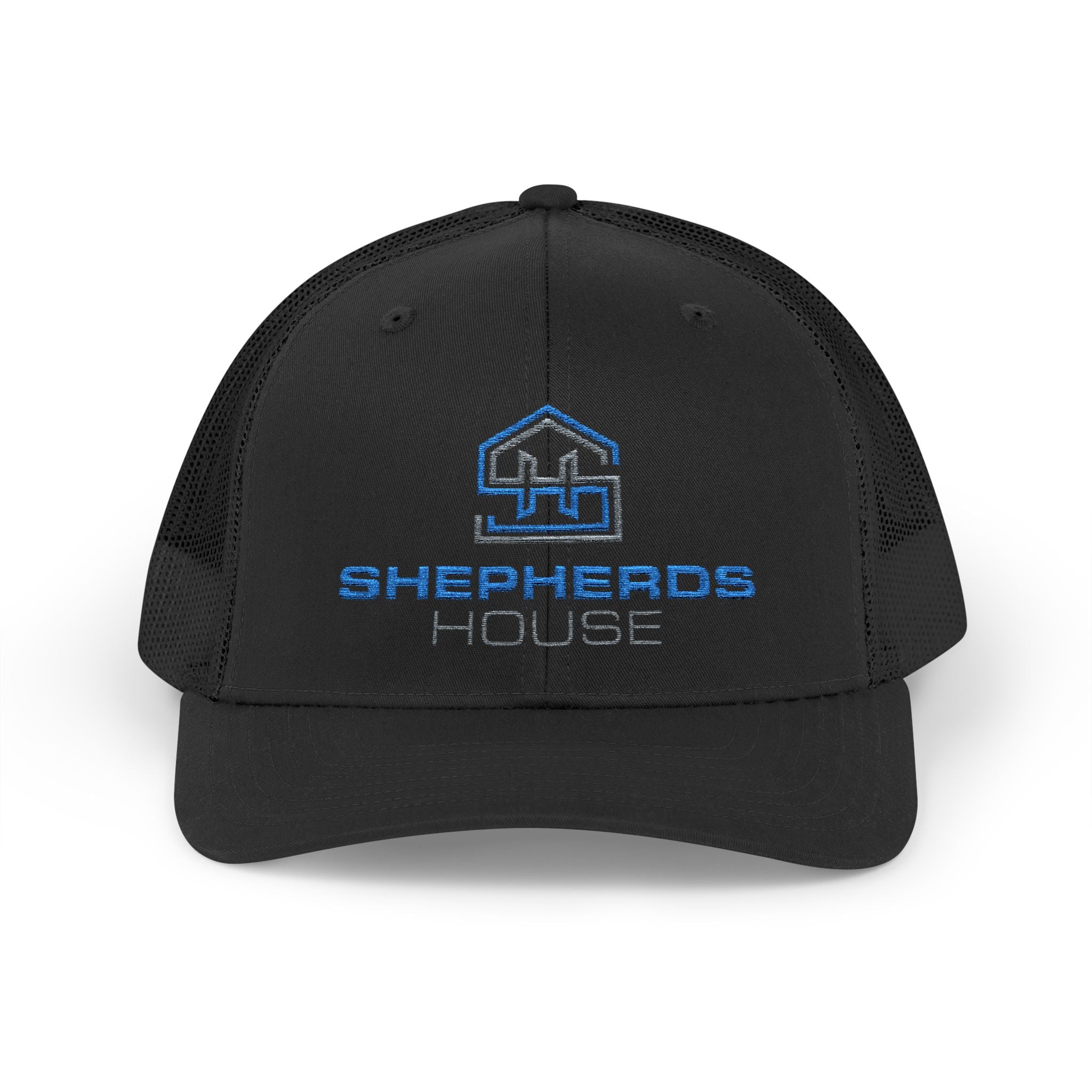 Shepherds House Logo Snapback Cap | Trucker Hat, Mesh Back