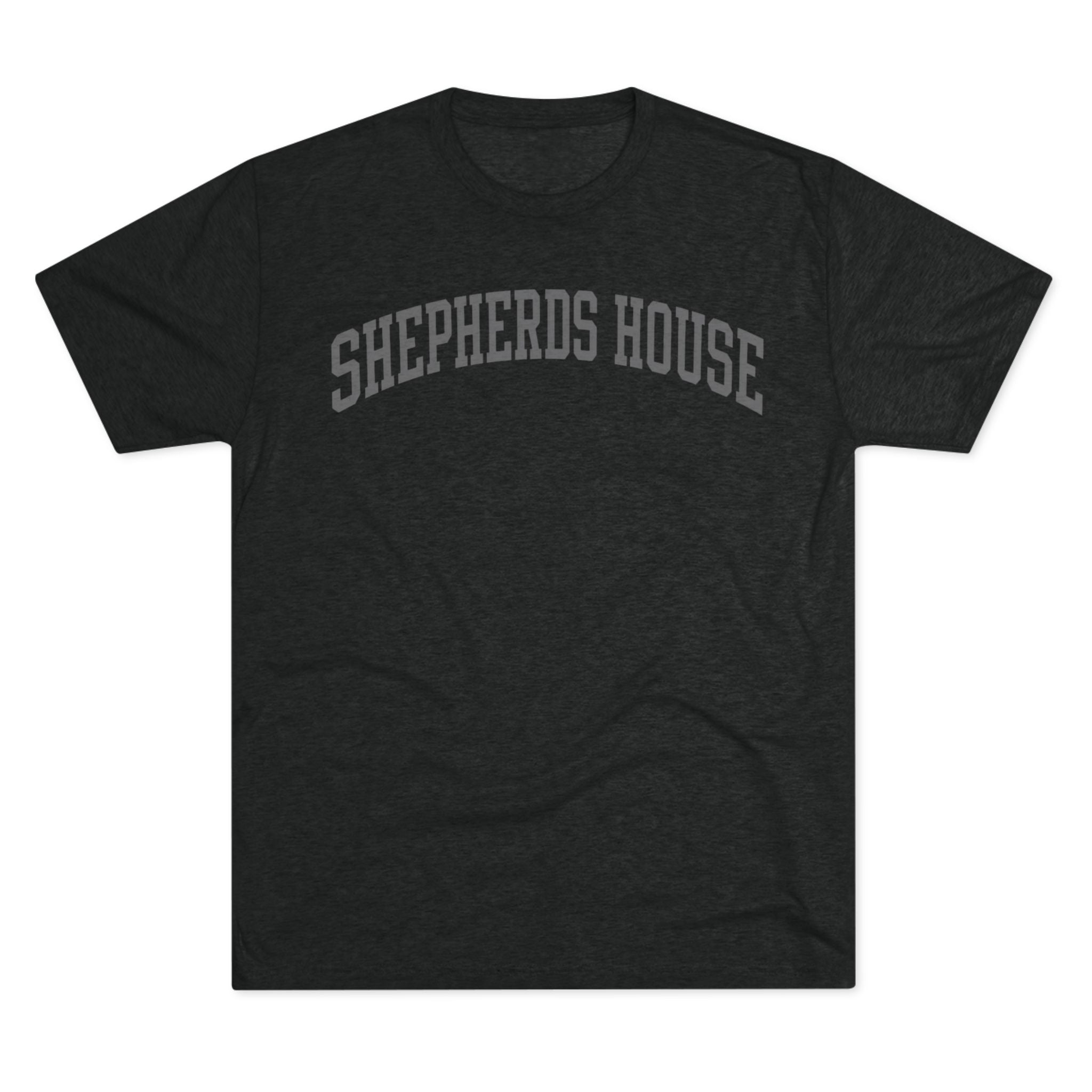 Homesafe Roofing Logo T-Shirt — Small Back Logo Crew Tee