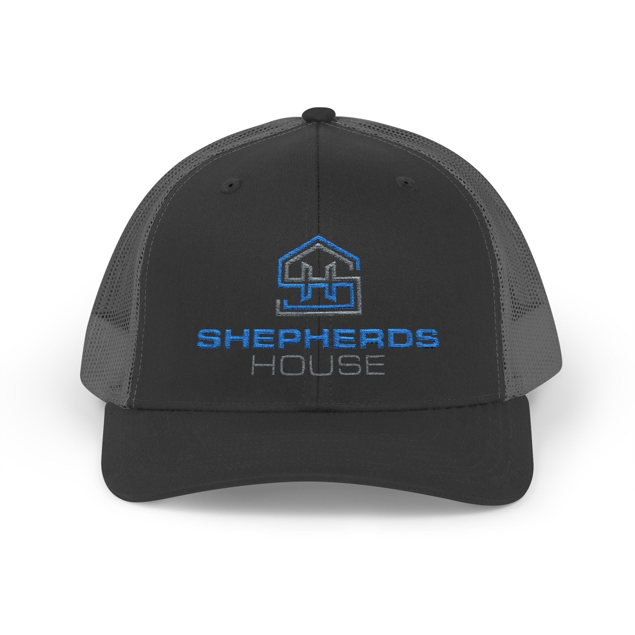 Shepherds House Logo Snapback Cap | Trucker Hat, Mesh Back
