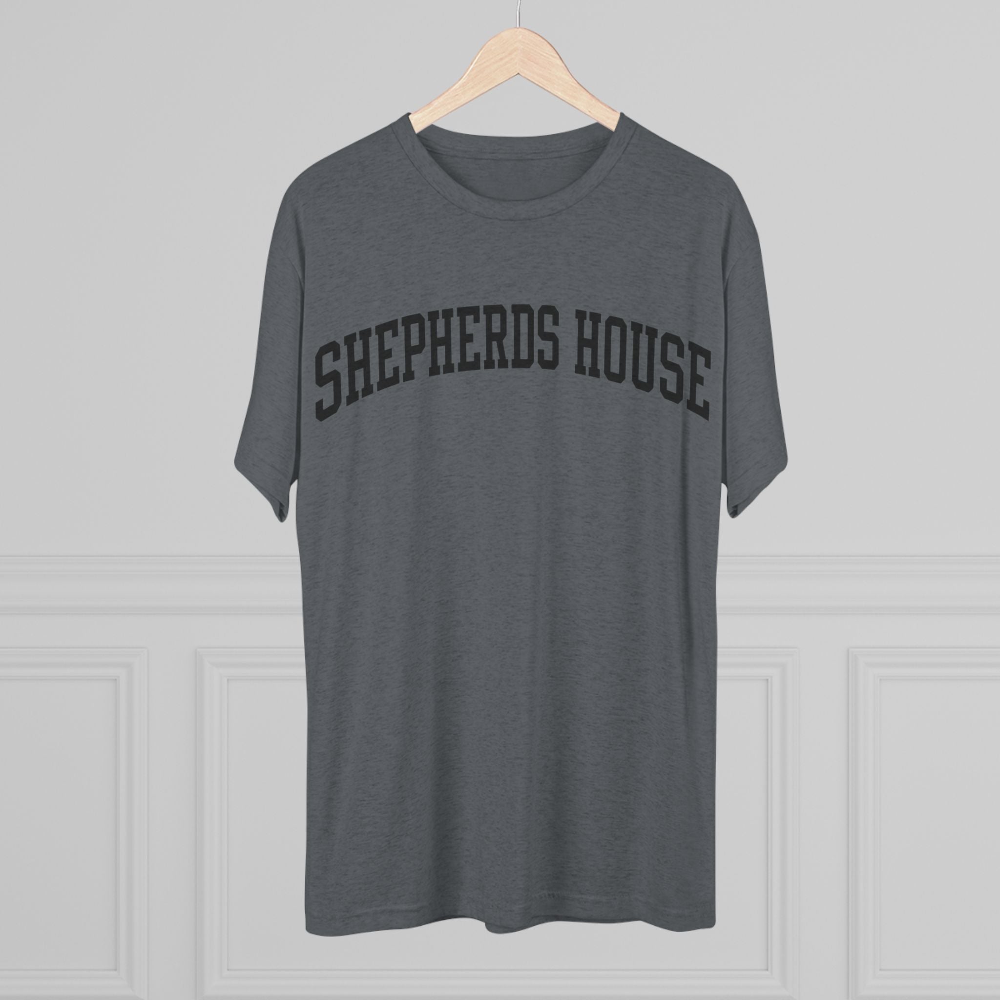 Homesafe Roofing Logo T-Shirt — Small Back Logo Crew Tee