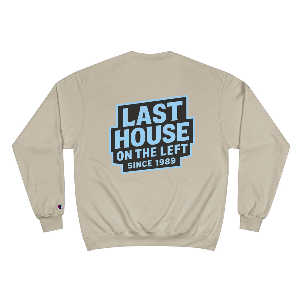 Shepherds House Logo Sweatshirt |Champion Last House On The Left Back Print