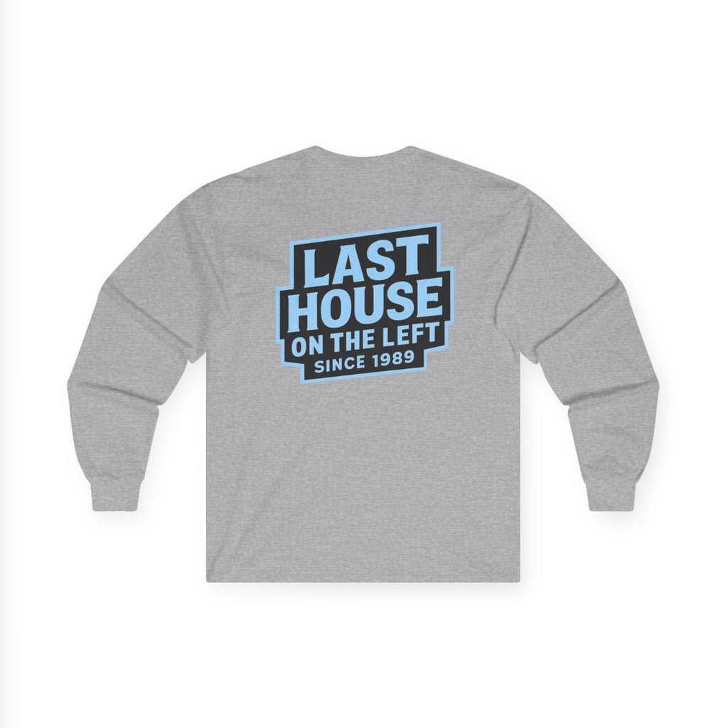 Shepherds House Long Sleeve Tee | Last House On The Left Back Logo