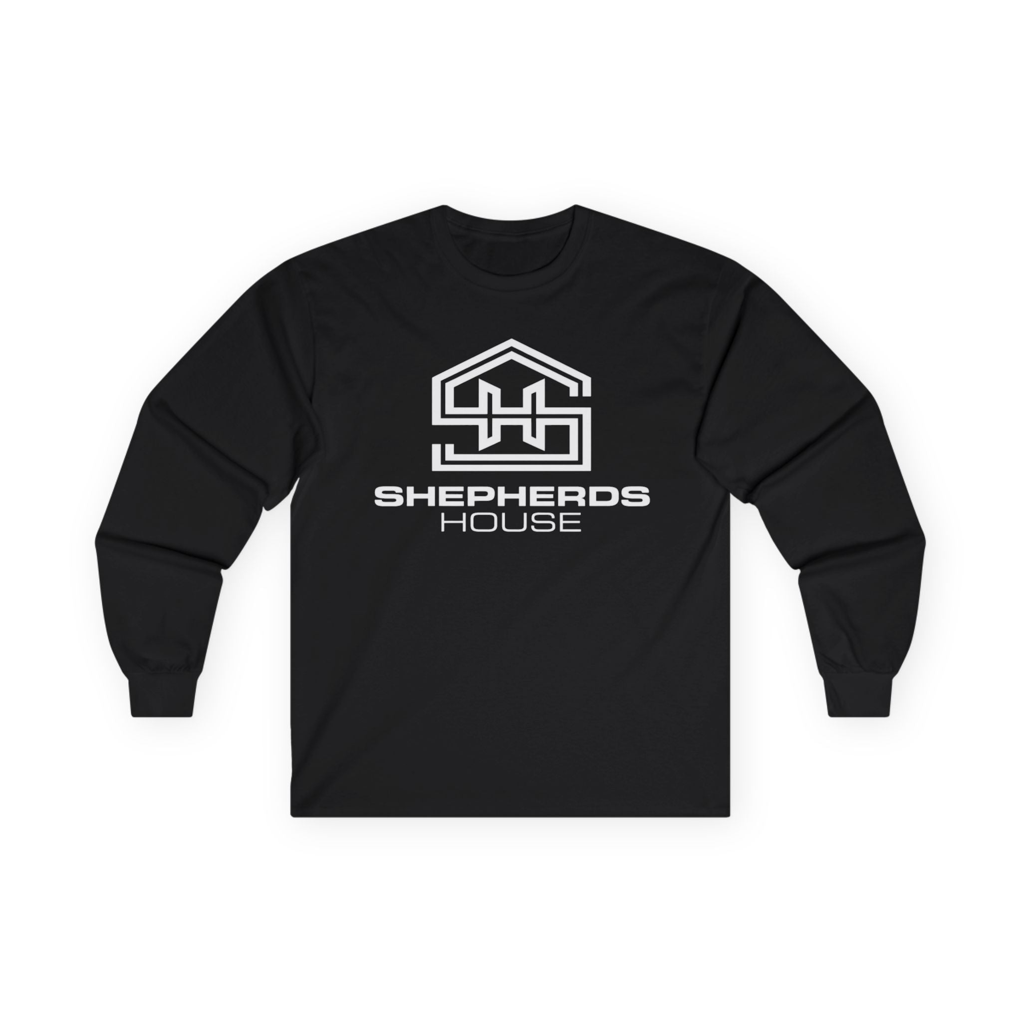 Shepherds House Long Sleeve Tee | Last House On The Left Back Logo