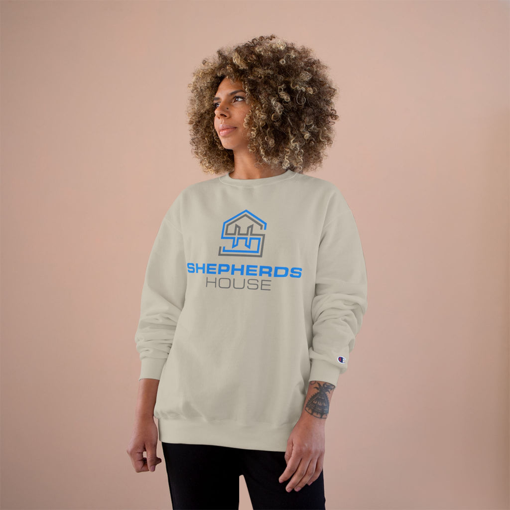Shepherds House Logo Sweatshirt |Champion Last House On The Left Back Print