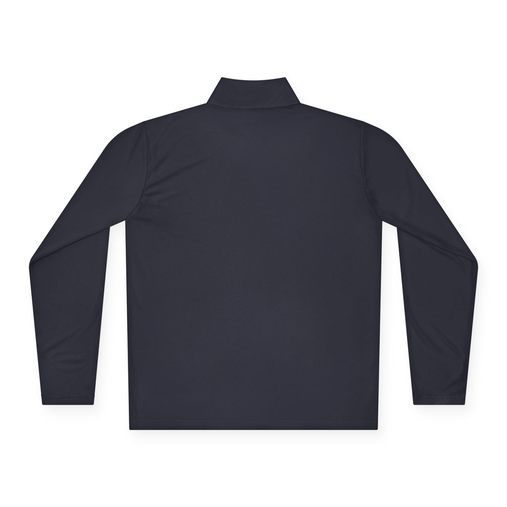 Blue Real Estate Logo Quarter-Zip Pullover | Realtor Office Wear