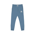 Blue Surfing Whale Sweatpants | Small Chest Logo