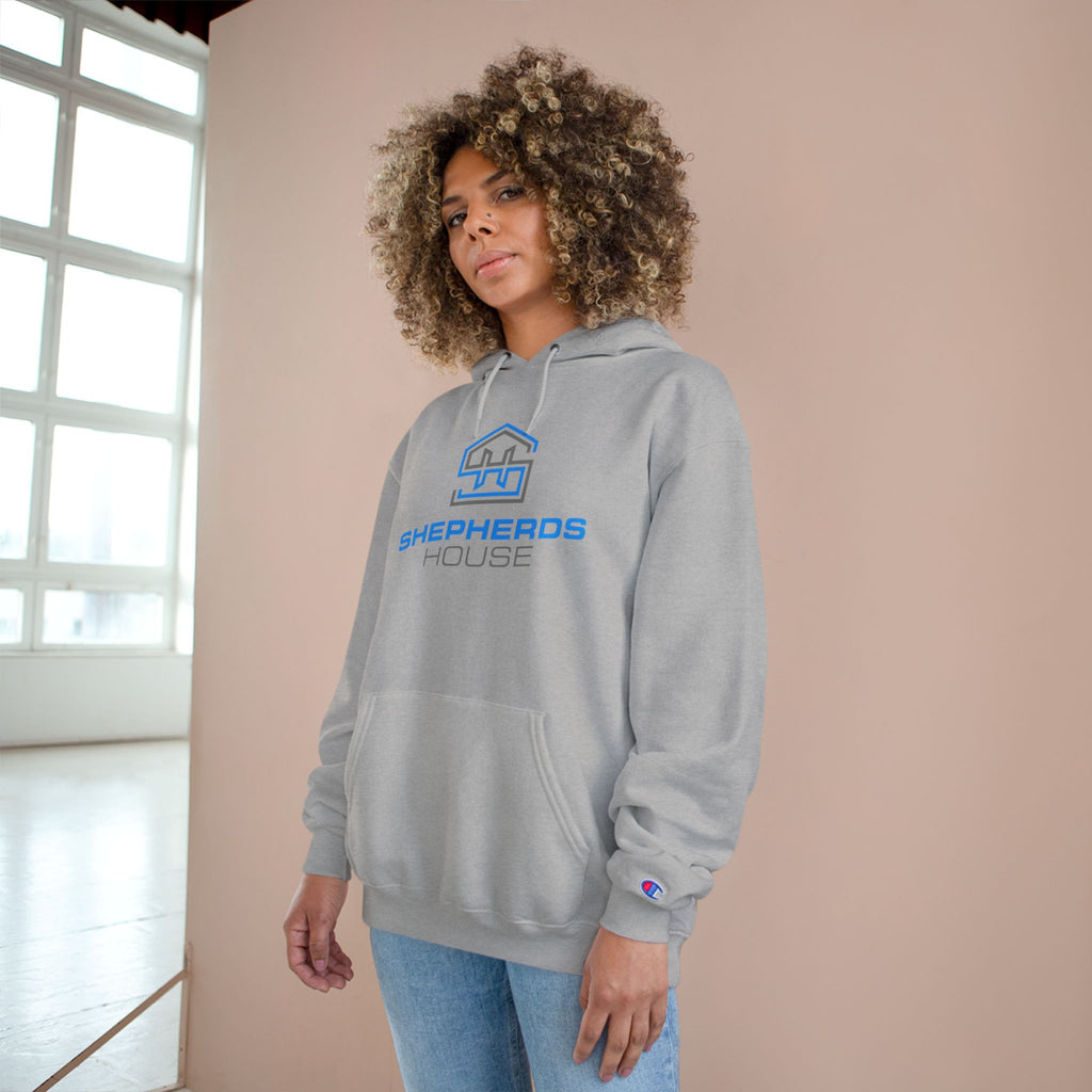 Shepherds House Logo Hoodie | Champion Blood In Blood Out Graphic Hoodie