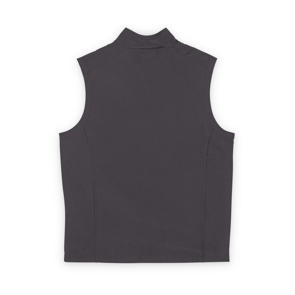 Blue Camo Airplane Embroidery Vest | Soft Shell Vest