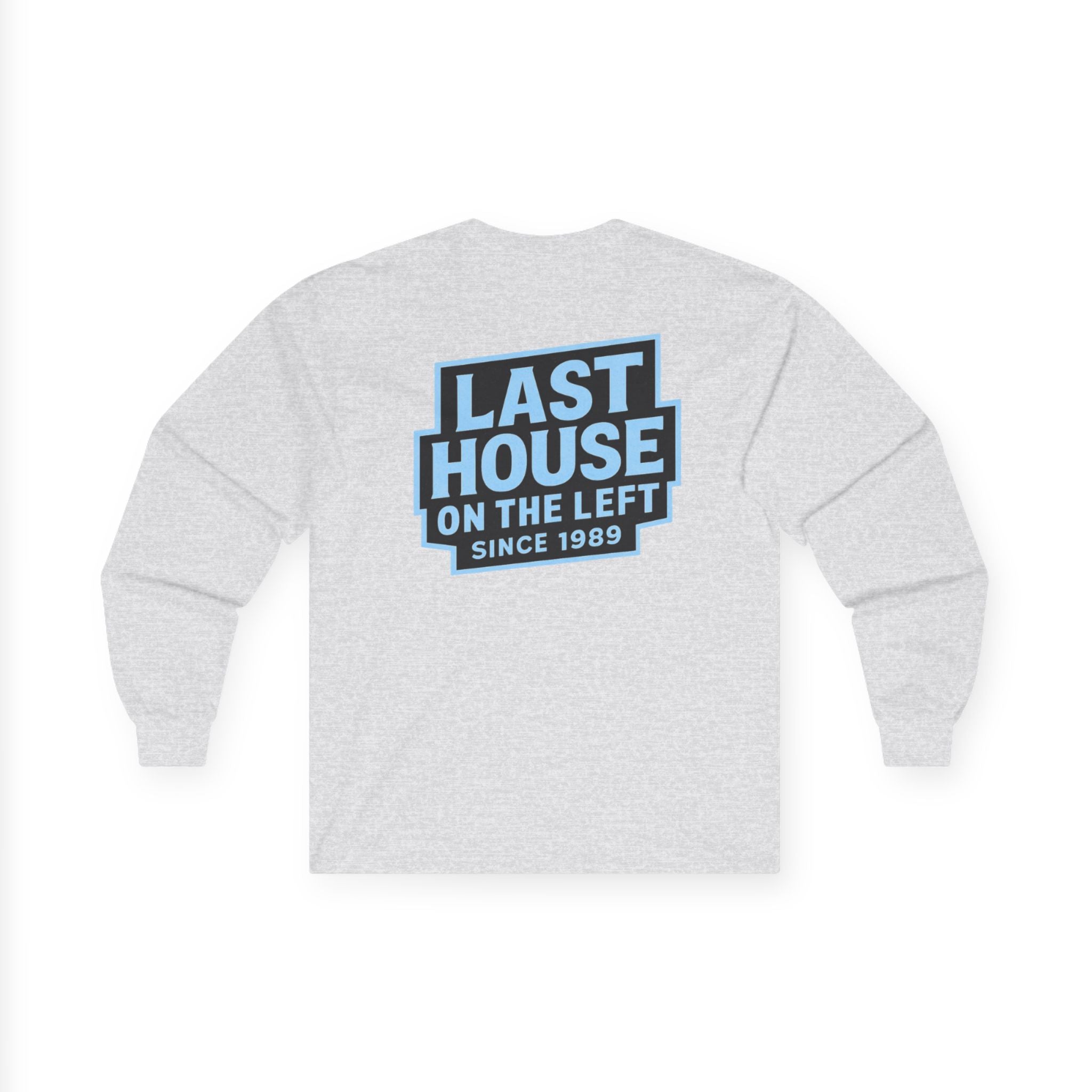 Shepherds House Long Sleeve Tee | Last House On The Left Back Logo