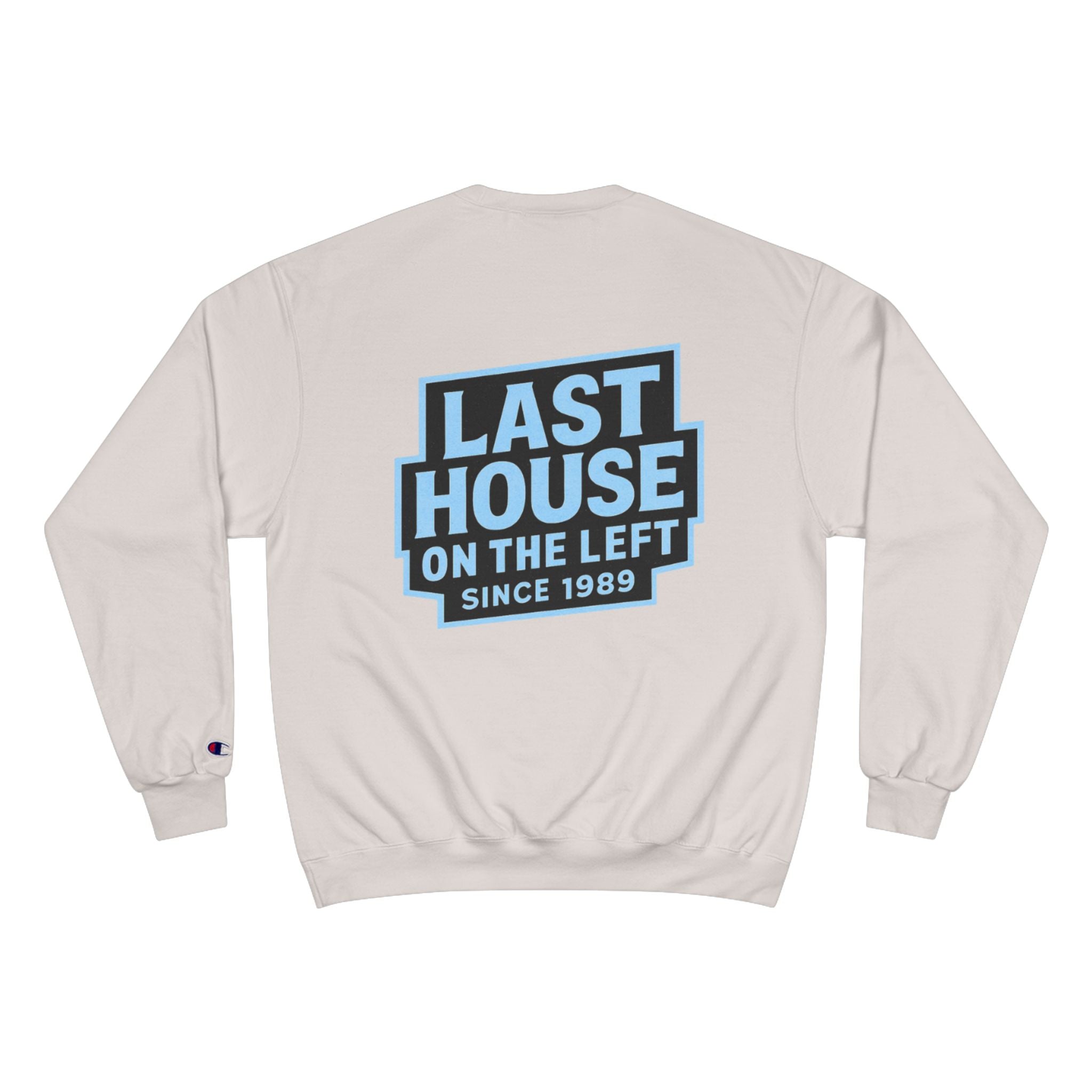 Shepherds House Logo Sweatshirt |Champion Last House On The Left Back Print