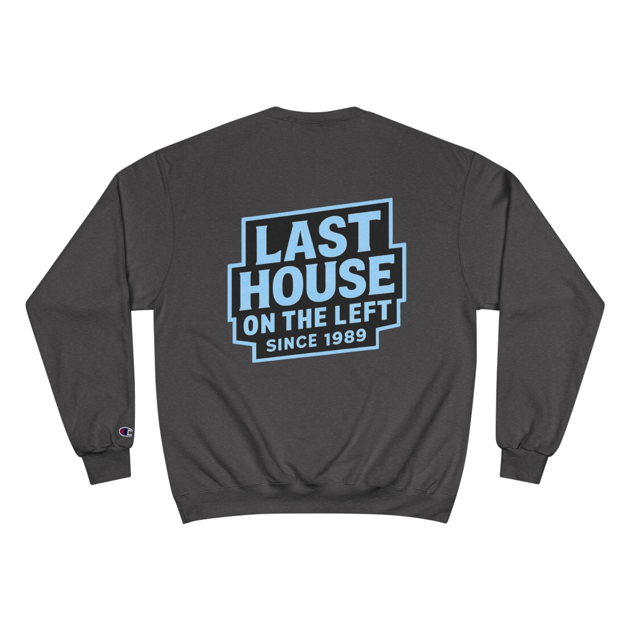 Shepherds House Logo Sweatshirt |Champion Last House On The Left Back Print