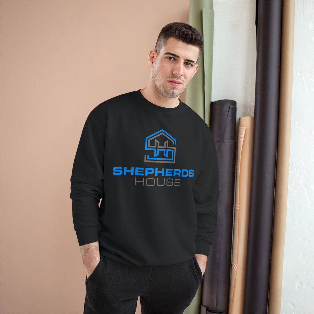 Shepherds House Logo Sweatshirt |Champion Last House On The Left Back Print