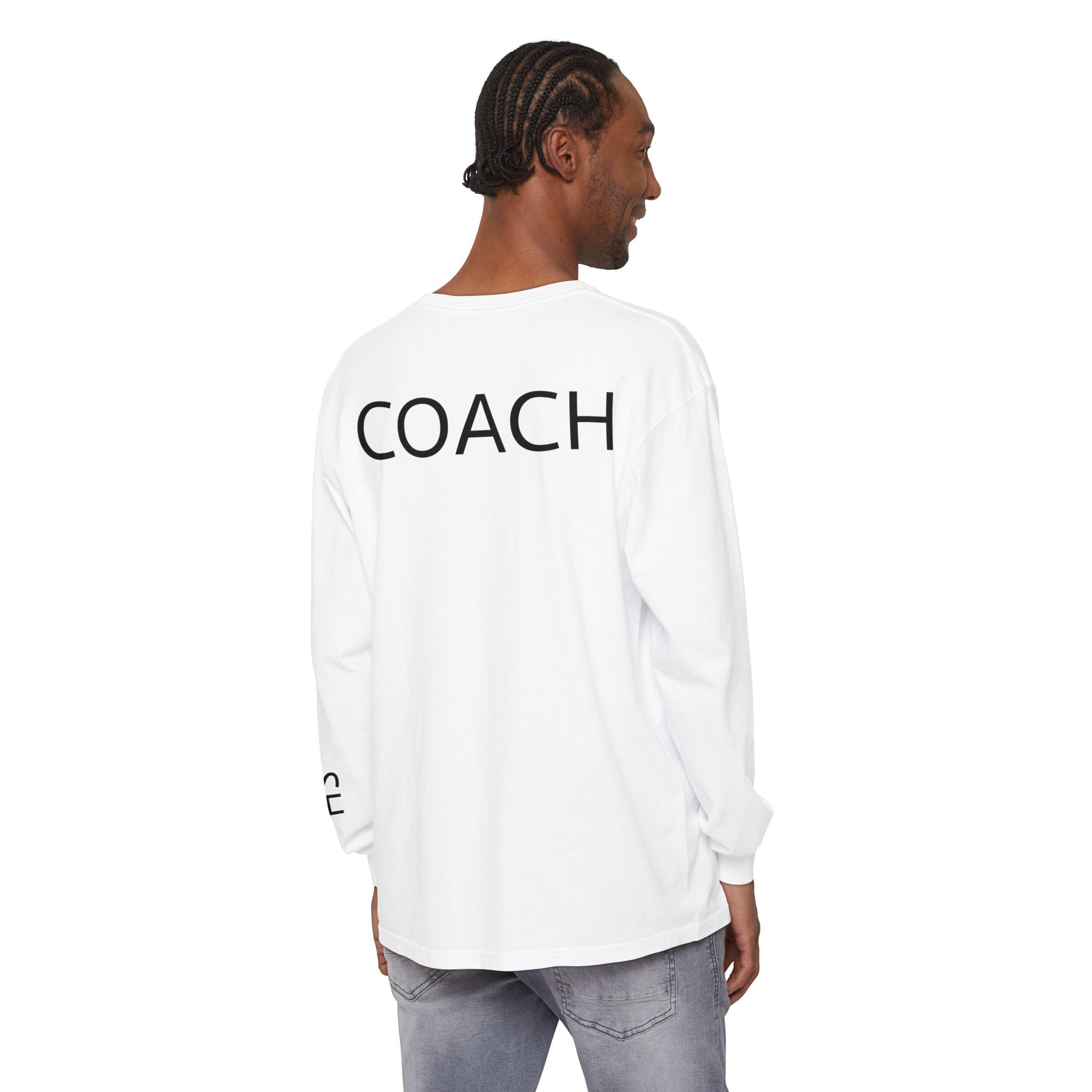 Shepherds House logo Coach Long Sleeve Shirt | Church Ministry Tee