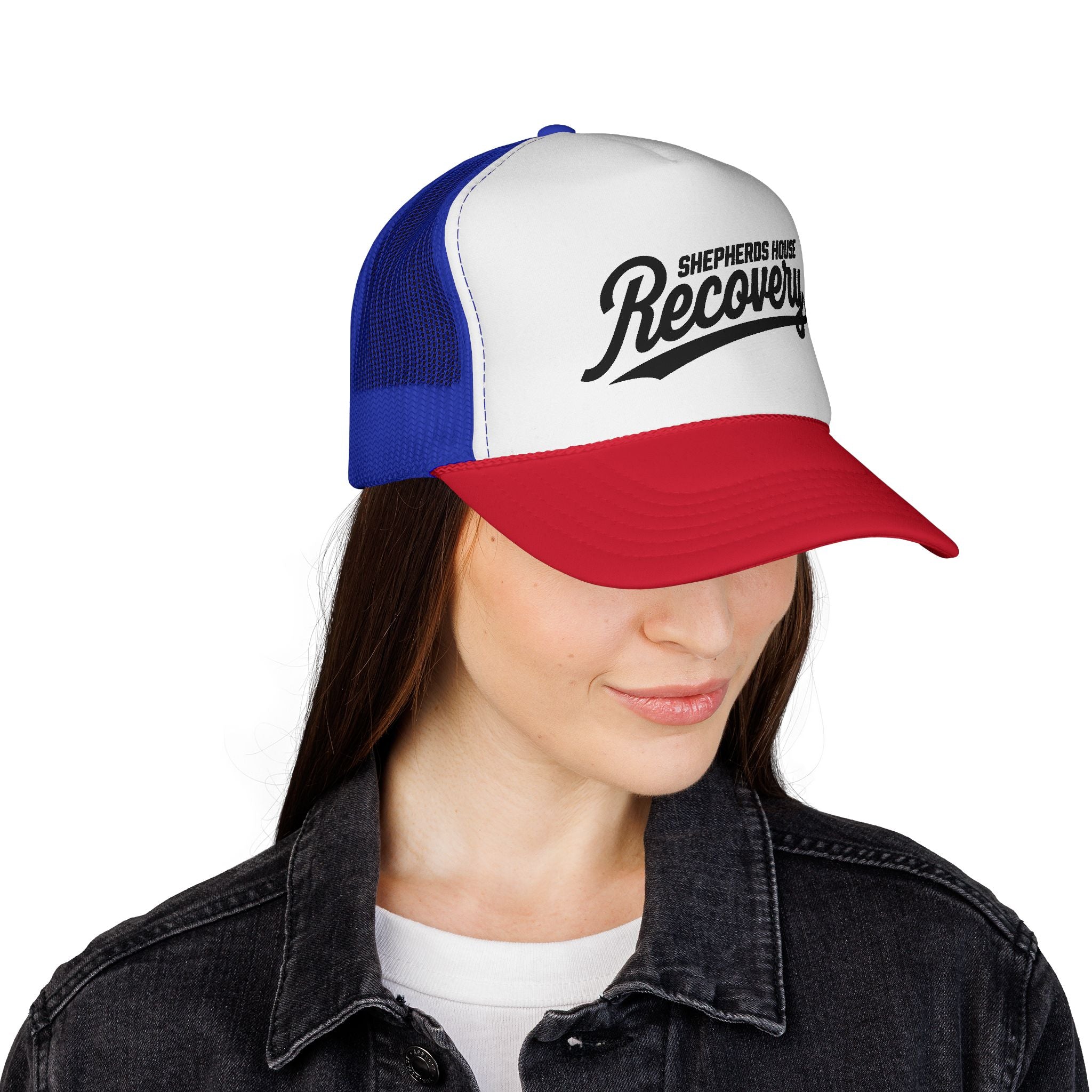 Shepherds House Recovery Trucker Hat — Shepherds House Recovery Mesh Cap